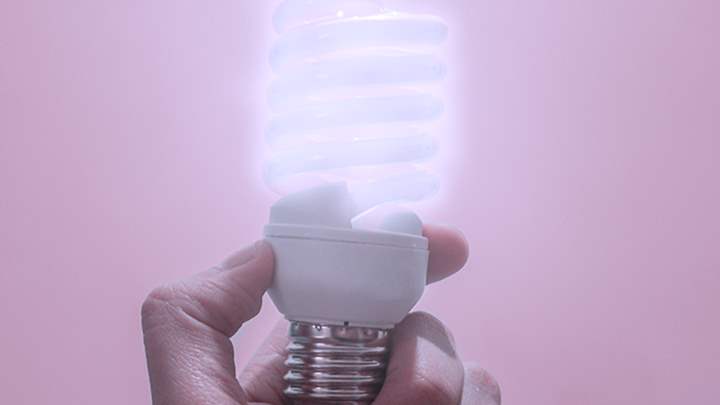 Energy saving lightbulb