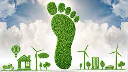 Large green footprint with green townscape
