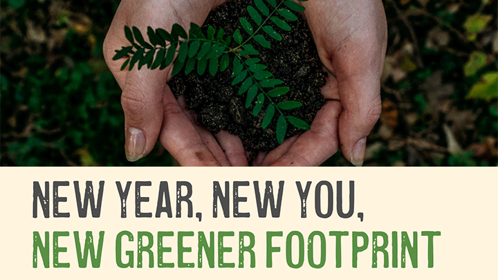 Greener footprints guide, new year new you - new greener footprint
