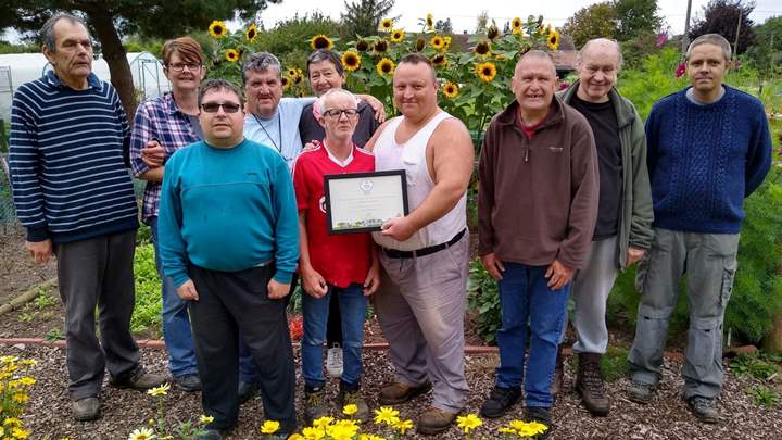 ECHO Herefordshire received a grant to increase biodiversity at their horticultural project at Eaton Barn, Stoke Prior